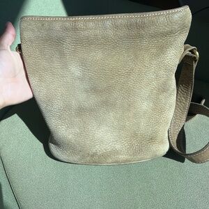 SOLD sand taupe beige coach sonoma bucket bag